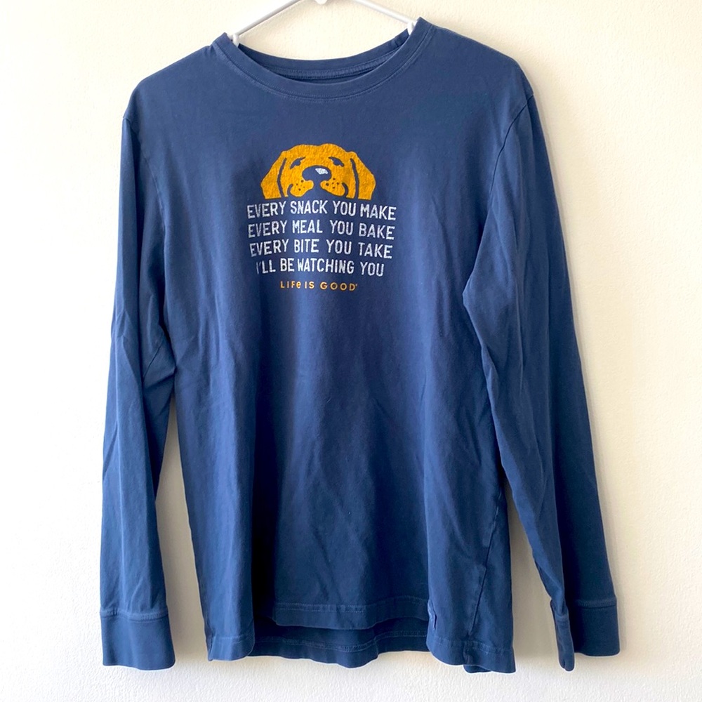 Life is Good Long Sleeve Tee - Medium